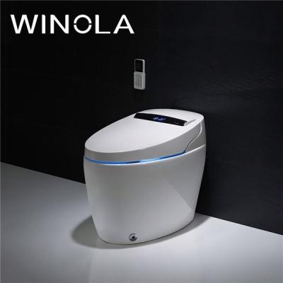 China Wholesale Multifunctional White Ceramic Luxury Bathroom Accessories Intelligent Automatic Operation Smart WC WC Toilet for sale