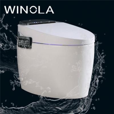 China Hot Sensitive One Piece WC Chinese Product Automatic Operation Appearance Smart Toilet Cover for sale