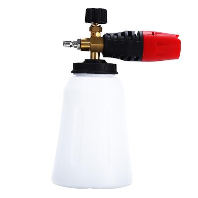 China Scum Making Foam Remover Car Snow Foam Cannon Adjustable Lance, Car Wash Pressure Seal Spray Gun/Nozzle with 1/4