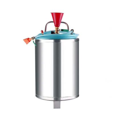 China 201# Stainless Steel Good Selling 80L Stainless Steel Foam Wash Tank Car Washer for sale