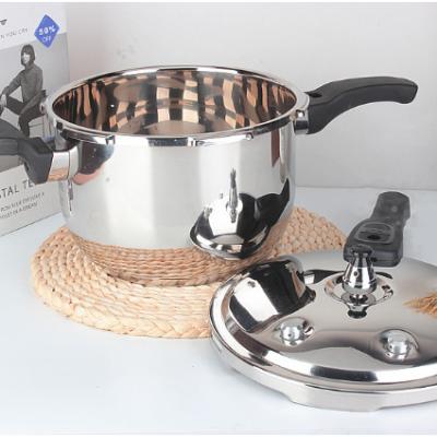 China 6L Sustainable Pressure Cooker DGPC Stainless Steel With Safety Valve Easy To Use Long Life Online Sales As Seen On TV For Gas Cooking for sale