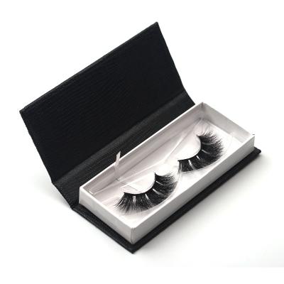 China Natural soft mink lahes 3d mink eyelashes with stock box supply sample eyelash box packaging for sale