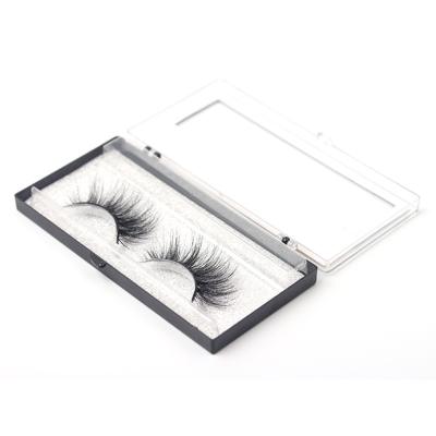 China Private Label Soft Natural Mink Long Eyelashes Vendor Dramatic Top and Bottom 25MM Mink Lashes for sale