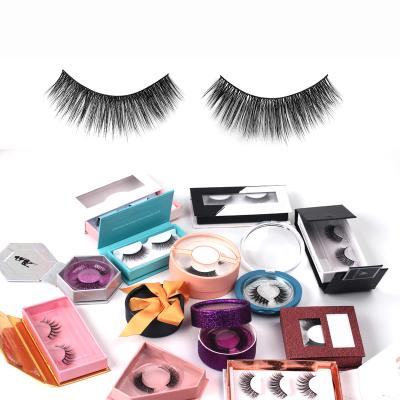 China Long Natural Eyelash Free Samples Own Branded Faux Mink Lashes for sale