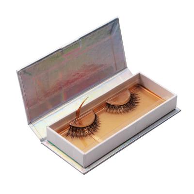 China OEM 3D 100% Natural SILK Long Eyelashes Winged False Crisscross Synthetic Hair Strands for sale