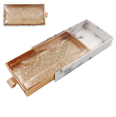 China Natural Luxury Long Eyelash Box Drawer Custom Eyelash Box With Customized Boxexs Verdor for sale