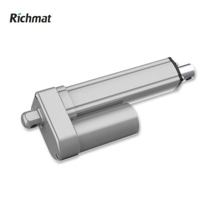 China Waterproof 1000N 500mm Stroke DC Motor Mini Electric 12v Linear Actuator With Raincoat for sale