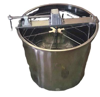 China Cheap Manual Honey Extractor Bee Farm 6 Frames Stainless Steel Manual Honey Extractor for sale