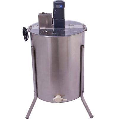 China Electric Honey Extract Honey Equipment 4 Frames Stainless Steel Honey Extractor By Motor for sale