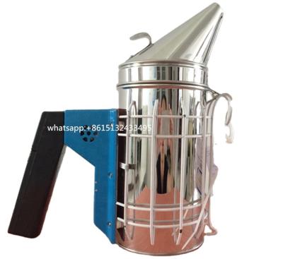 China Grows Hot Selling Stainless Steel Electric Bee Smoker With Wire Shield for sale