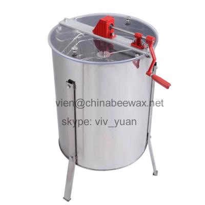 China Beekeeping Honey Extractor 4 Frame Tangential Manual Crank Honey Spinner for sale