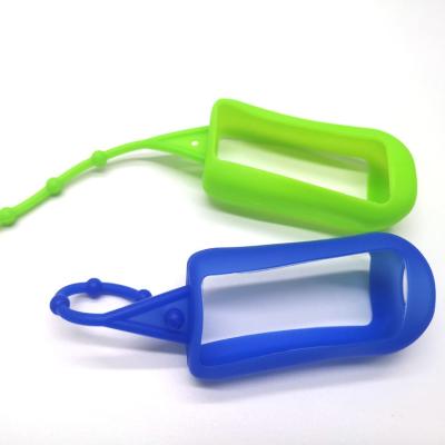 China Europe Hand Bottle Holder Silicone Small Pocketable Holder Bottle Sanitizer for sale