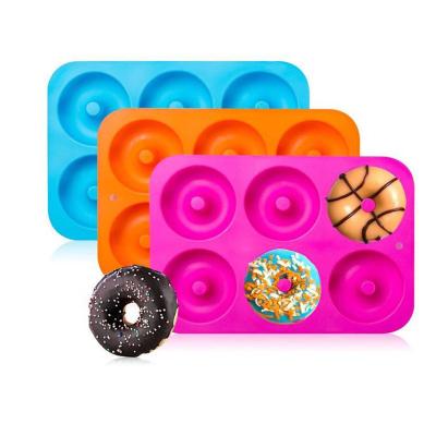 China China Supplier Viable Wholesale Reusable Silicone Donuts Mold for sale