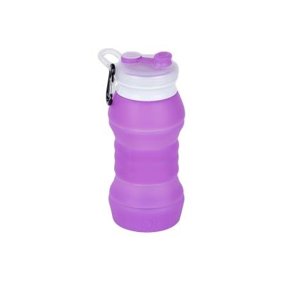 China Sustainable Hot Water Bottle Smart Silicone Portable Silicone Drink Bottle for sale