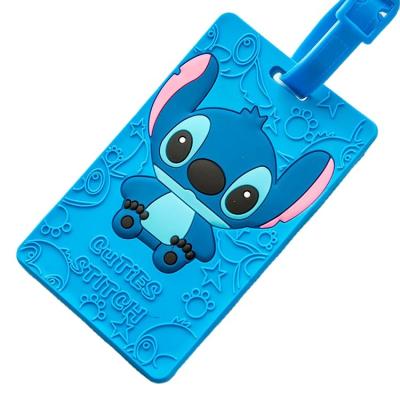 China China Factory Wholesale Custom PVC Luggage Tag Luggage Tag Soft PVC Plastic Nametags for sale