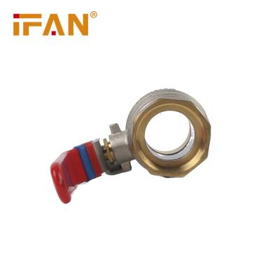 China Direct Sales General Technology Factory IFAN Ball Valve Affordable Brass Ball Valve Brass Material for sale