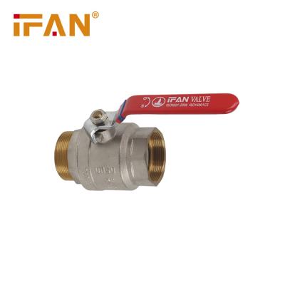 China IFAN General Factory Brass Ball Valve 1/2