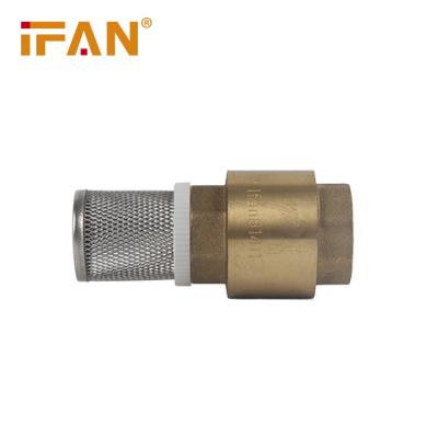 China IFAN General High Pressure 1/2 Inch 4 Inch Threaded Brass Valve Forged Water Check Valve for sale