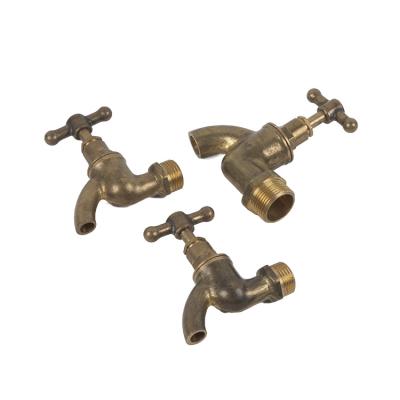 China IFAN Brass Bibcock China Garden Faucet China Traditional Size Bibcock Free Sample 1/2