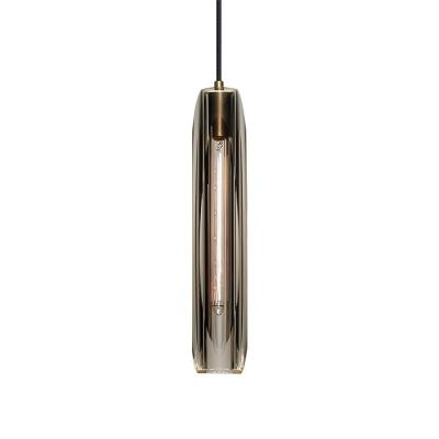 China Modern American Crystal Copper Pendant Lamp For Bedroom Hotel Bedside Lamps for sale