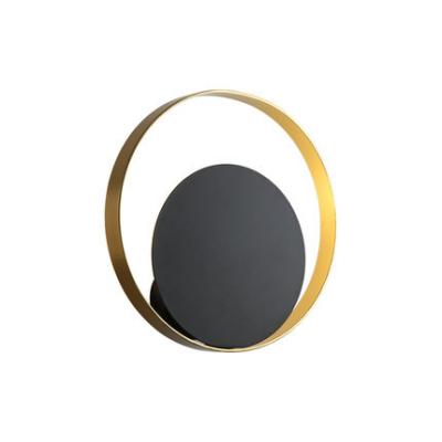 China Modern Nordic Modern Wall Lamp Minimalist Circular Wall Lamp for sale