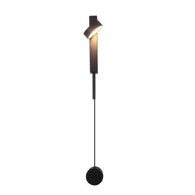 China Modern Nordic simple simple wall lamp can turn the dimmer hotel wall lamp for sale