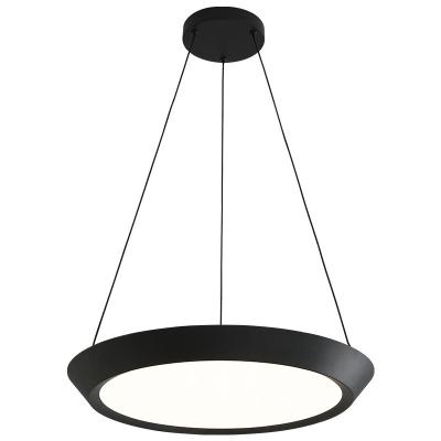 China Modern Art Contracted Modern Study Bar Round Bedroom Chandelier for sale