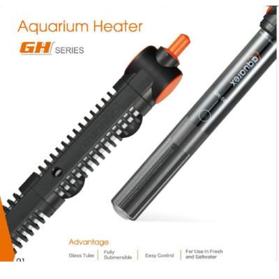 China Viable Submersible Aquarium Heater Explosion-Proof Auto Thermostat Fish Tank Heater With Protective Sleeve 50-500W for sale