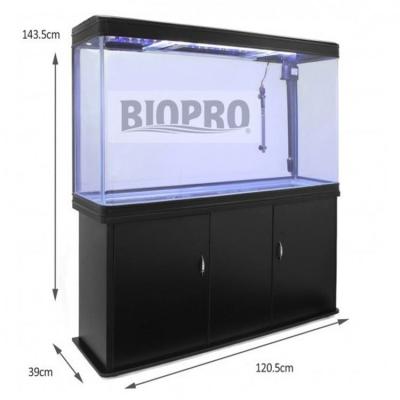 China Latest Design Viable Aquarium Price Black Glass Aquarium Fish Tank Led for sale