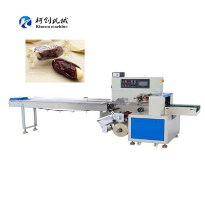 China Servo Motor Drive Flow Package Machine 350 Napkin Cutter Switch And Plugs Birthday Paper Candle Dates Full Automatic Packing Machine for sale