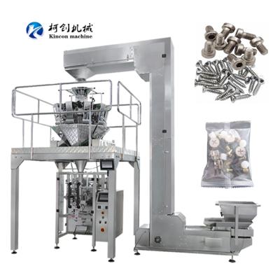 China Food Multihead 10 Weigher Package Machine Bagging Counting Multifunction Packing Machinery Metal Nail Bolt-Screw Nut Packaging Machine for sale