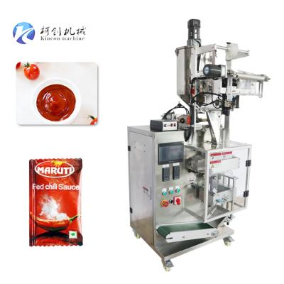 China Ship Adjustable 100g Peanut Butter Garlic Paste Shampoo Sachet Alcohol Packing Machine Soy Milk Soap Water Liquid Plastic Packaging Machine for sale