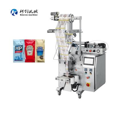 China Automatic Ketchup Liquid Juice Sachet Packing Machine High Precision Easy Operation Sauce Pouch Packing Machine for sale