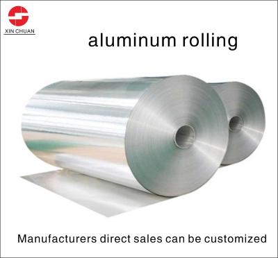 China Industry 1050 Aluminum Coil Coated Thin Layer Gold Plate 1060 1100 Aluminum Insulation Coil Pure Aluminum Color Aluminum Coil for sale