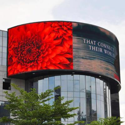 China Can be factory custom display large screen billboard mall display station full color electronic business outdoor display for sale