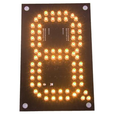 China Can be customized white 6 inch LED module control brand oil price manufacturer LED digital oil price display wireless panel for sale