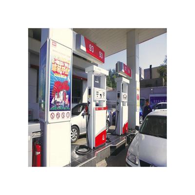 China Suitable for long term working and easy installation customizable designed outdoor led gas station vertical pylon sign for sale