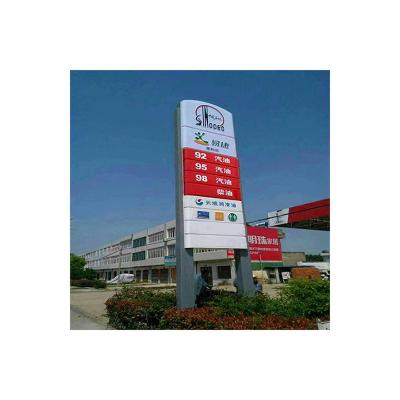 China High Quality Waterproof Consumer Gas Station Low Light Box Waterproof Advertising for sale