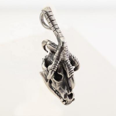 China Hot Selling Punk Metal Hip Hop Eagle Claw Skull Animal Pendant Pendant For Necklace for sale