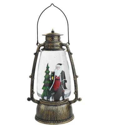 China 2022 classic new classic style the other fashionable musical Christmas water lantern Christmas decorations for sale