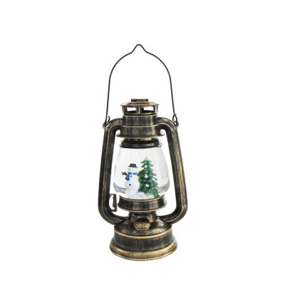 China New Classic Best-selling Water Lantern Battery Operated Christmas Style Christmas Decoration Supplies for sale