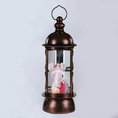 China Other Size Quality Classic Cheap Religious Melody Christmas Decorations Glitter Christmas Water Lantern for sale