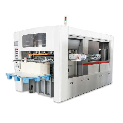 China Full automatic hotels paper cupcake die cutting machine, die cut paper machine for craft paper box for sale