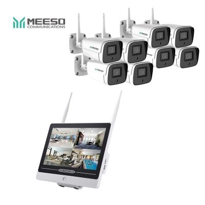 China NIGHT VISION Newcomer Customized Logo , Weatherproof One Way Audio 8CH CCTV Camera Set System for sale