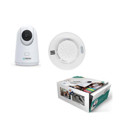 China Human Motion Tracking Meeso 2MP Camera Smoke Detector WiFi Kit Orders Support High Definition Magnetic Speaker Built-in Mic for sale