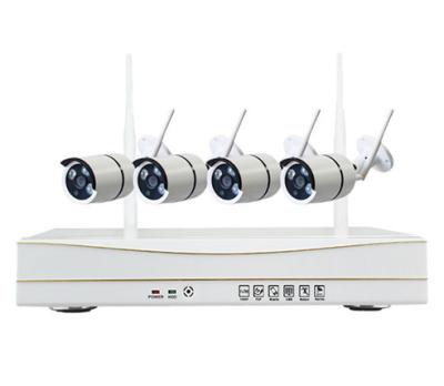 China High quality 4CH Wireless NVR kit with 4pcs1.3MP Wifi IP Camera,Automatic Connection with IP, save installation cost for sale