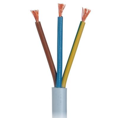 China Flexible 2.5 sqmm X 3 Core PVC Insulation Copper Wire Cable for sale