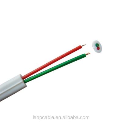 China CCA CCS 2 Wire Copper Flexible Telephone Cable for sale