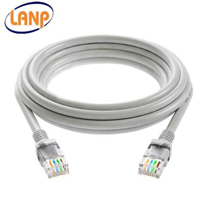 China RJ45 to RJ45 CAT5e Network Cable LAN Cable Router Digital CAT 5E PVC Network Patch Cable 24AWG 26AWG UTP CCA Ethernet RJ45 for sale