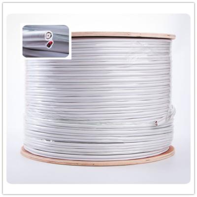 China Tinned Copper RG Series 75 Ohm RG6 Coaxial Cable With Power Cable for sale